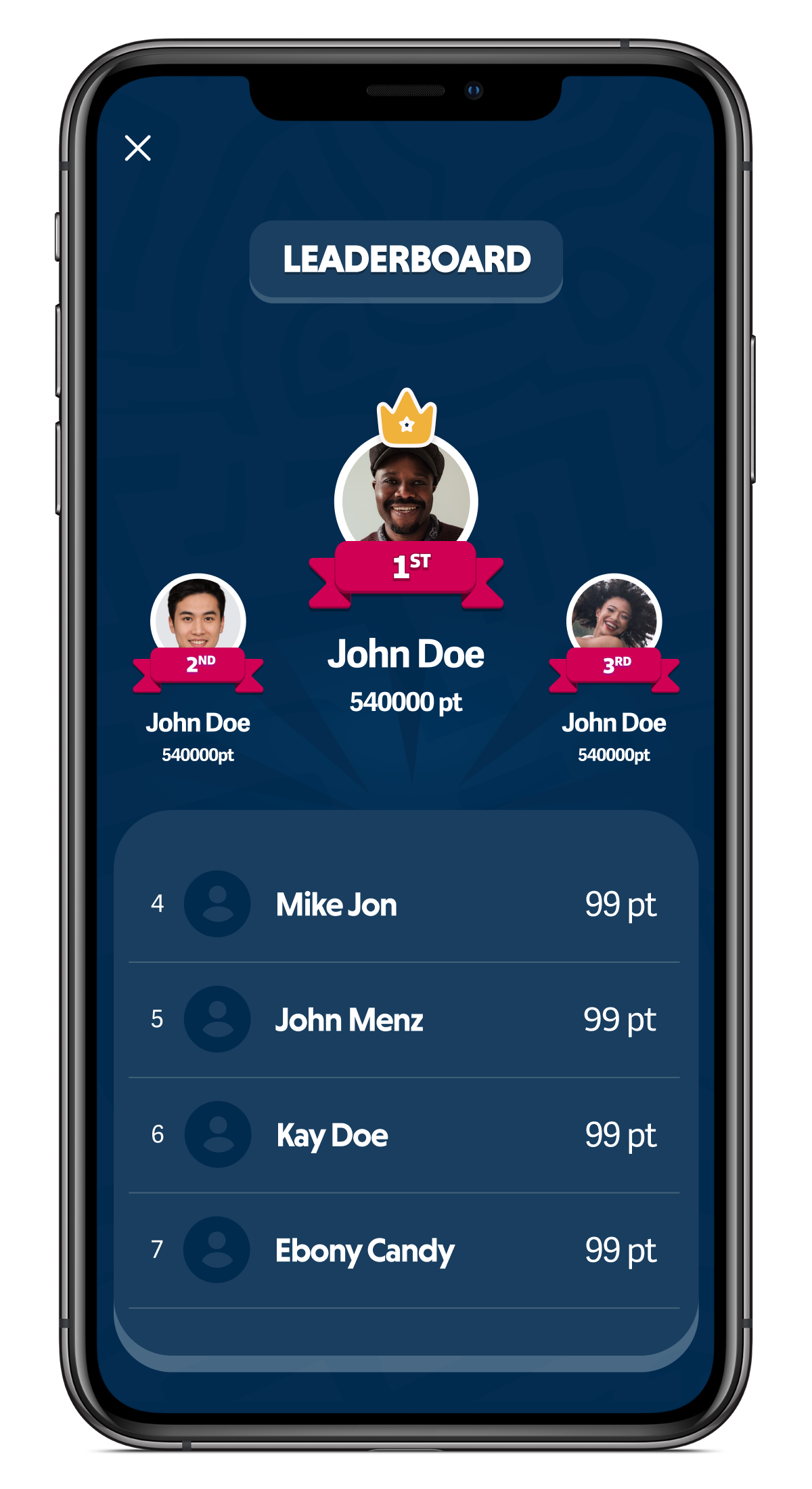 SFE Leaderboard